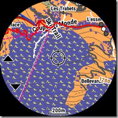 Fenix 6X Pro Solar OFM Full map Marine theme